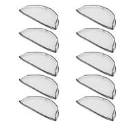 CAXUSD Lot De 10 Housses De Protection Transparentes Pour Vêtements Et Accessoires Idéales Pour Les Placards Et Les Penderies Fabriquées En Peva Transparent Elles Protègent