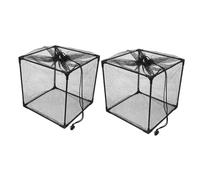 CAXUSD Lot De 2 Filtres De Pompe À Eau Sacs Filtrants pour Pompe À Eau Filtrant pour Étang Submersible Housse De Filtre D'Étang Étanche