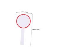 CAXUSD Lot De 24 Tableaux Blancs Effaçables À Sec Avec Poignée Réutilisables Pour Salle De Classe Pour Tests Portable Pour Jeux Vidéo