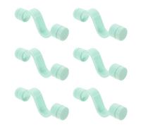 CAXUSD Lot De 6 Butées Magnétiques Pour Porte De Lave-Linge Support Et Cale De Porte Flexibles Bleu Ciel