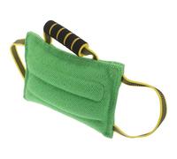 CAXUSD Manchon de Morsure pour Chiens Grands en Matériau Résistant Déchirure, Coussin à Mâcher Vert avec Coutures Renforcées pour Entraînement Agility et Jeux la Maison