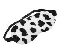 CAXUSD Masque de Nuit en Peluche Respirant Effet Occultant, Bande Élastique Confortable pour Sommeil, Hiver et Peau Sensible, Masque Yeux pour Dormir Paisiblement
