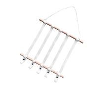 CAXUSD Organisez Votre Beauté Support Mural Décoratif Pour Pinces À Cheveux En Bois Ensemble De Supports Pour Nœuds À Cheveux Pour Chambre De Garçons Et De Filles Décoration Dintérieur