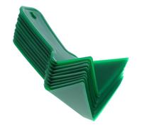 CAXUSD Outil pour cloisons sèches d'angle intérieur 10pcs plastique vert flexible pour rénovation et shaping concrete around corners