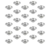 CAXUSD Pack de 400 moules à cupcakes en aluminium légers, jetables, adaptés cuisson maison et ateliers en maternelle
