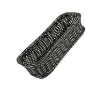 CAXUSD Panier Rectangulaire Imitation Rotin Pour Cuisine Et Maison Design Tressé