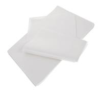 CAXUSD Papier Alimentaire en Pâte de Bois Blanc Anti-graisse en 500 Feuilles, Idéal pour Restaurants et Cafés, Papier Sulfurisé Résistant à l'Huile