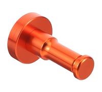 CAXUSD Patère Ronde En Aluminium Spatial Orange, Crochet Mural Robuste, Cintre Mural Multifonctions Pour Vêtements Et Serviettes, Fixation Murale Pour Salle De Bain Et Chambre, Support Suspendu