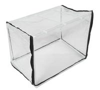 CAXUSD Petite Serre Jardin Portable avec Couverture Transparente Tente Hivernage pour Plantes Pot Protection Gel et Vent Froid Mini Maison de Culture pour Fleurs et Légumes Extérieur et
