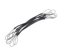 CAXUSD Pièces Lanière pour Stylet Longes d'attache Porte-Stylo à Cordon rétractable cordeline Lanière élastique Portable Cordons de téléphone Portable lanière Suspendue dragonne Black
