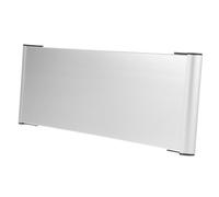 CAXUSD Plaque Signalétique de Porte Bureau en Aluminium Simple Face 12X28 Cm Plaque Signalétique Vierge Personnalisable pour Maison Bureau Décoration Événement Bricolage Écriture ou Dessin