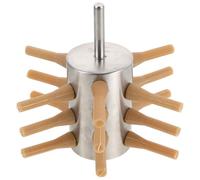 CAXUSD Plumeuse Poulets INOX Doigts pour Poulet Canard Oie Accessoire Perceuse Électrique Portable pour Plumer Volaille Maison et Ferme