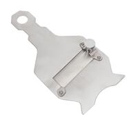 CAXUSD Râpe à Fromage et Trancheuse à Chocolat en Acier Inoxydable 430, Design Droit, Robuste et Facile à Nettoyer, pour Chefs et Cuisiniers Amateurs