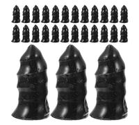 CAXUSD Réparation de Pneus Clous en Plastique 50pcs Noir Léger pour Atv et Voiture en Voyage