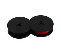 CAXUSD Ruban pour Machine Écrire Double Bobine Compatible avec Machines Vintage et Calculatrices Impression Nette et Noir et Rouge Haute Stabilité