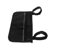CAXUSD Sac de Rangement pour Accoudoir de Tissu Oxford avec Bande Réfléchissante Organiseur Latéral Multifonction pour Fauteuils de Bureau et Scooters de Mobilité
