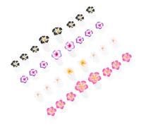 CAXUSD Séparateurs D'orteils en Silicone 32 Pcs 4 Couleurs pour Pédicure, Protection des Orteils, Correcteur D'orteils, Accessoires Nail Art Professionnels
