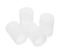 CAXUSD Silicone Component 4pcs Sealing Wave Sleeves Tube for Ice Cream Machine, Resistant to Operational Wear and Tear, Suitable for Homemade and Commercial Use