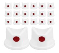 CAXUSD Spray Paint Nozzle Caps 25 Pcs with Waterproof Design PE Material for Spray Paint Can Use in Indoor Painting Projects by Professionals