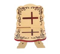 CAXUSD Support de livre de Coran islamique délicat Support de Coran en bois pour la lecture du Coran