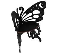 CAXUSD Support de Rangement Mural étagères flottantes décor Sticker Mural Enfant étagère d'angle Etagere d'angle étagère Suspendue étagère Murale de Salon Bois Black