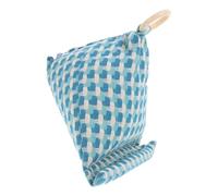 CAXUSD Support de Tablette et Téléphone Portable Coussin Triangulaire en Coton et Lin, Léger, Adapté pour Streaming et Bureau
