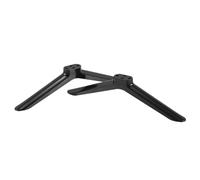 CAXUSD Support Moderne pour Téléviseur 40 Pouces Plastique Noir, Pieds De Support TV Universels Surélevés, Base Stable pour Salon Bureau Chambre, Accessoire Compatible Large Gamme Téléviseurs