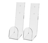 CAXUSD Support Mural 2pcs pour Clavier Mécanique Gaming Installation Facile Rangement Compact en Acrylique pour Bureau et Espace de Travail