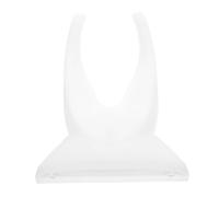 CAXUSD Support pour Scanner de Codes-Barres en Plastique Blanc, Socle Mural Fixation Stable, Station de Lecture Compacte pour Bureau, Compatible Plupart des Lecteurs Portables