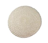 CAXUSD Tapis D'éveil pour Chat Ramie Bleu, Griffoir Rond Diamètre 38 Cm, Protège Meubles, Accessoire Chat Intérieur Couleur Aléatoire