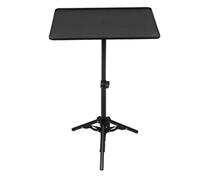 CAXUSD Trépied de Projecteur Réglable 32-60cm avec Plateau, Alliage Noir | Support Stable pour Petits Espaces, Usage Bureau ou Streaming, Adaptateur 6mm, Lot de 1 Set de Set