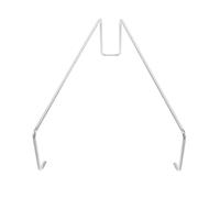 CAXUSD Trépied Performance de Cuisson la Vapeur en Acier Inoxydable Argenté Base Stable à Trois Pieds Facile à Nettoyer pour Panier Vapeur Grille de Précision pour Cafétérias