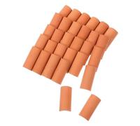 CAXUSD Tuiles Miniatures Fausses en Argile, Lot de 60 Mini Briques pour Maquettes de Maisons de Poupée, pour Activités Manuelles et Développement Pensée Logique