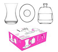 Cay Seti Service à thé avec sucrier LAV Basak 12 pièces + sucrier