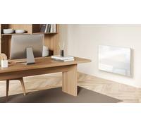 Cayenne Panneau Rayonnant Lcd Klass 1000 W En Verre Blanc