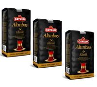ÇAYKUR Altınbaş Golden Tips Black Tea, Premium Gourmet Thé noir à feuilles en vrac, bourgeons puissants, arôme riche, 500 g (lot de 3)