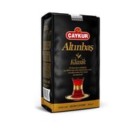 ÇAYKUR Altınbaş Golden Tips Premium Gourmet Thé noir à feuilles en vrac - Bouteilles puissantes - 500 g