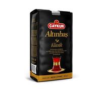 Çaykur Altınbaş Thé Noir Turc 500 g - Sélection Premium Exclusive des “Golden Gems” d’Altınbaş, Arôme Riche et Raffiné, Feuilles Sélectionnées, 100% Naturel, Sans Additifs