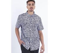 Cayler & Sons C&S WL Fresh Leopard Short Sleeve Shirt Homme, Noir/Blanc, s