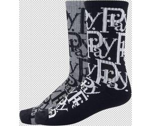 Cayler & Sons Chaussettes 'Prayor' gris / noir / blanc, Taille 39-42