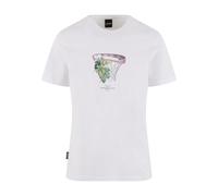 Cayler & Sons T-Shirt 'The Basket' vert clair / violet clair / blanc, Taille XL