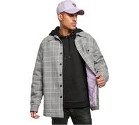Cayler & Sons Herren Plaid Out Quilted Shirt Jacket LBlack/White