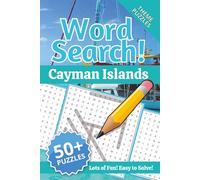 Cayman Islands Word Search Puzzle Book: Word Searches with Large Print about The Cayman Islands, The Caribbean, Rum Cake, and More | 6x9 inches, 110 ... Gift for Vacations, Holidays, and Free Time