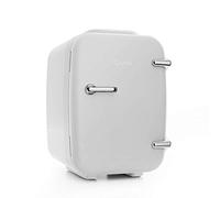 CAYNEL Mini réfrigérateur et chauffe-eau (4 litres/6 canettes) - Réfrigérateur personnel compact portable, système thermoélectrique CA/CC, 100 % sans fréon, respectueux de l'environnement et