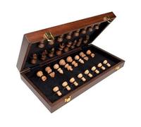 Cayro Jeu d'échecs pliant Coffret Luxe en bois 41 x 41 cm Marron