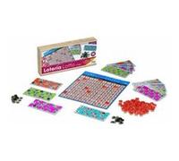 Cayro - Jeu de plateau 749 - Loto - 48 cartons - Coffret en bois - Cranberry