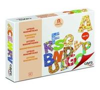 Cayro - Lettres Magnétiques - Enfants De Plus De 3 Ans - Encourage La Lecture Et L'Écriture - Créer des Mots Et des Noms - 60 Pièces - Jeu De Société pour Enfants