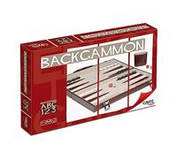 Cayro - Backgammon en Similicuir Multicolore - Jeu De Société Classique - Design Élégant À Offrir en Cadeau