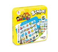 Cayro - Bingo Travel - Jeu Format Voyage - Jeu de société pour Enfants - Marquez Plus d'objets et d'animaux à Gagner - 2 Joueurs - 4 à 99 Ans