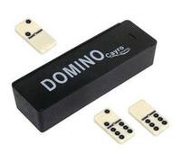 Cayro – Jeu de dominos – Modèle de base – 2 à 4 joueurs – +6 ans – Boîte plastique noire